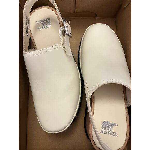 NEW (OTHER) SOREL ROAM'N CLOG RVT Chalk/Black Women's Size 6.5 - Picture 10 of 10